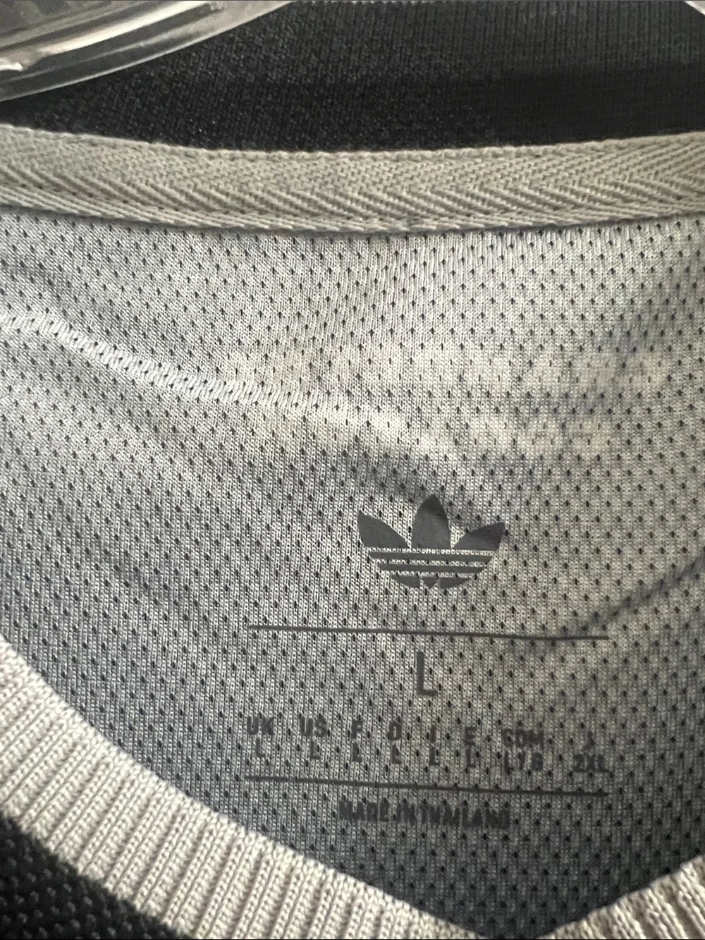 adidas Black Home Games Jersey with White Logos